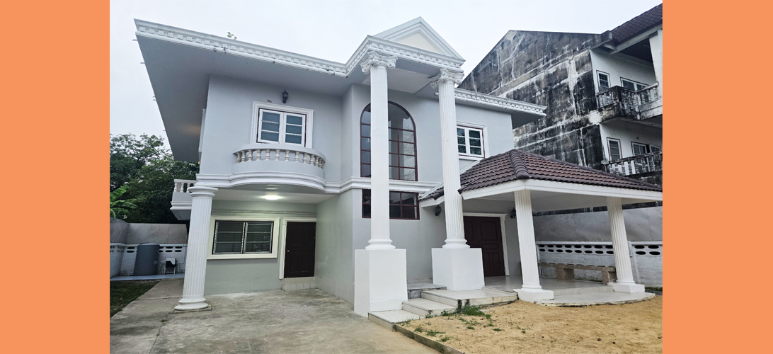    ขายบ้านหลังใหญ่ ให้เช่า ใกล้รถไฟฟ้า เหมาะทำออฟฟิศ ใกล้รพเวชธานีรามคำแหง พื้นที่เยอะสำหรับครอบครัวใหญ่ รีโนเวทใหม่