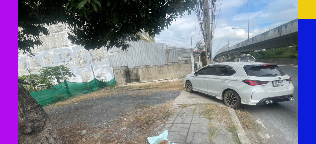 ที่ดิน ขาย เหมาะทำหอพัก ราคาถูก มำอพารทเม้นท์คลังสินค้า ติดถนนใหญ่ ที่ดินสาย5เจ้าของขายเอง